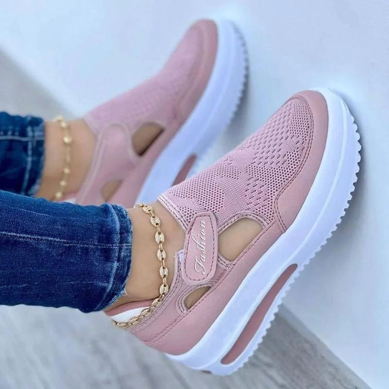 Bequeme Plateu Sneaker für Damen