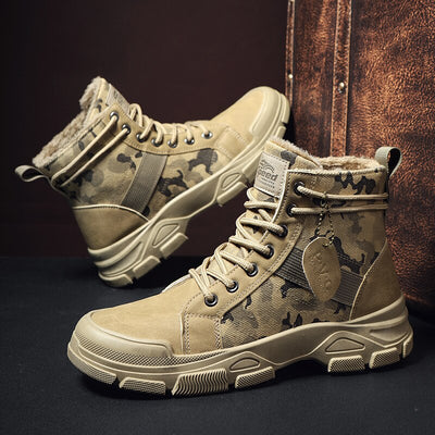 Outdoot Booties für den Herren in Military Style