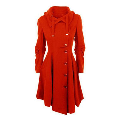 Gothic Trenchcoat Mantel für Damen