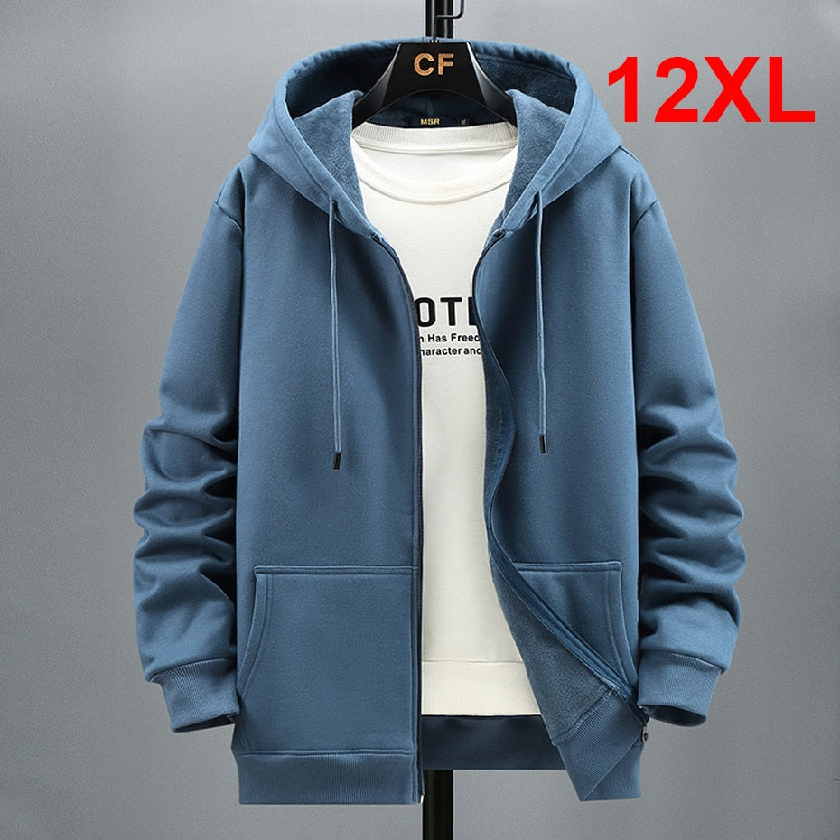 Toller Herren Hoodie Jacke  in Plus Size erhältlich