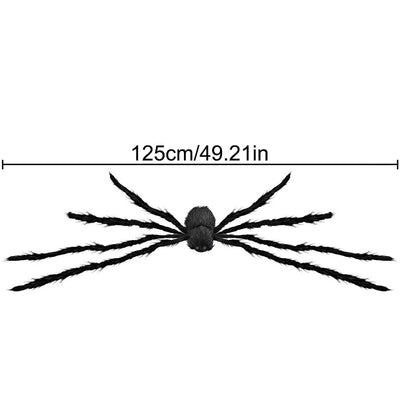 125 cm Halloween Riesen Plüsch Spinne