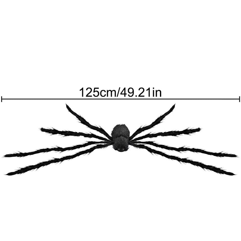 125 cm Halloween Riesen Plüsch Spinne