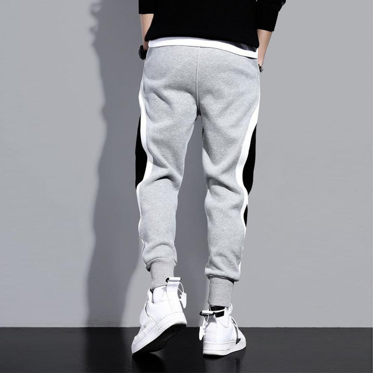 Neue Herren Jogger mit Farbblock