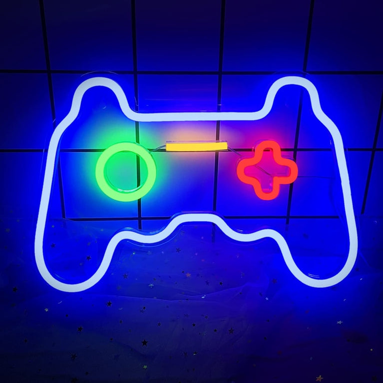 Spiel-Leuchtreklame, Zimmerdekoration, LED-Neonlicht-Schild