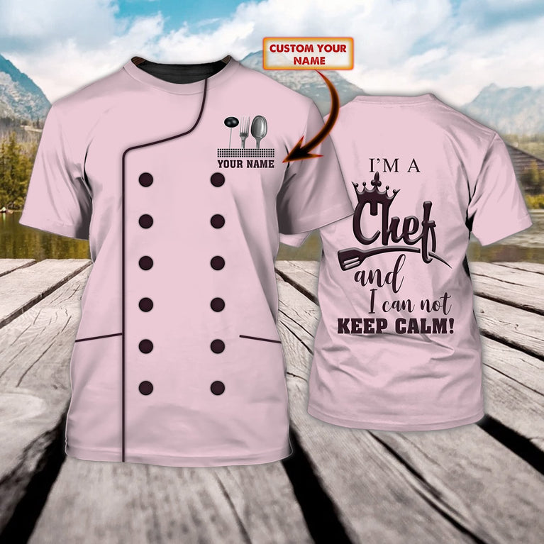 Casual Master Chef All Over T-Shirt für Herren