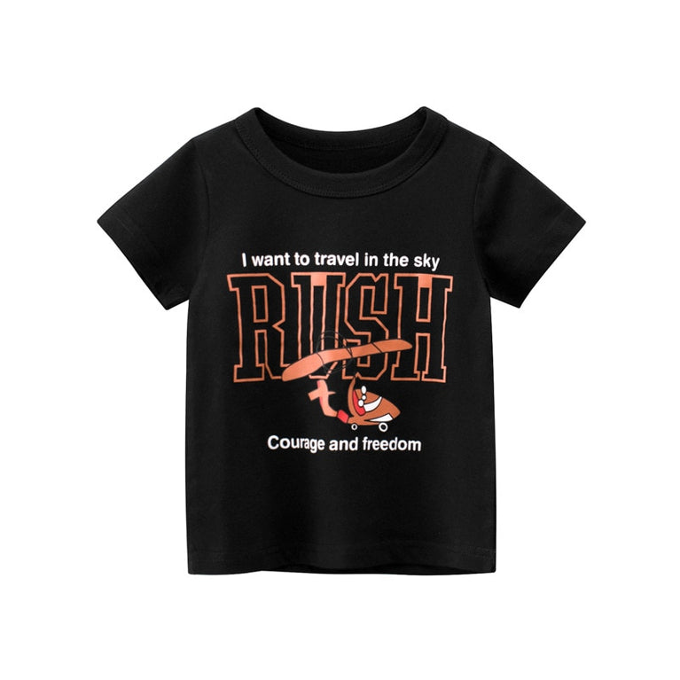 New ! Kinder T-Shirts, lässig mit verschiedenen Motiven