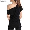 One ShoulderDamen T-Shirt