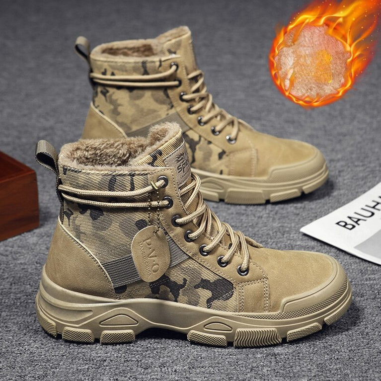 Outdoot Booties für den Herren in Military Style