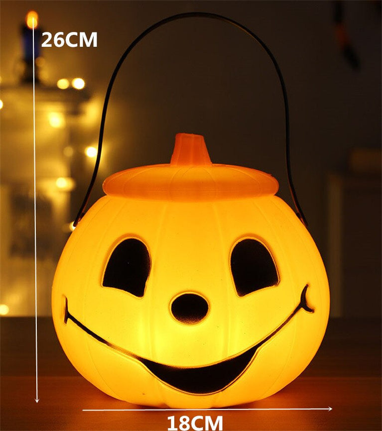 Halloween LED-Leuchten Horror Totenkopf Kerze