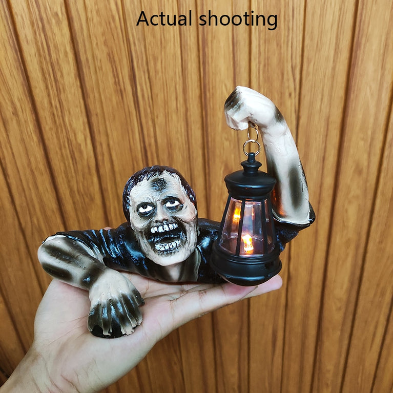 Horror Zombie Laterne Halloween Ornamente aus Harz