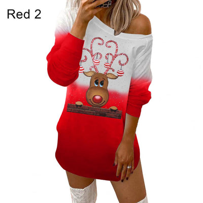 Santa Claus Damen Kleid