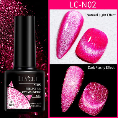 LILYCUTE 7ml 9D Cat Magnetic Gel Nagellack