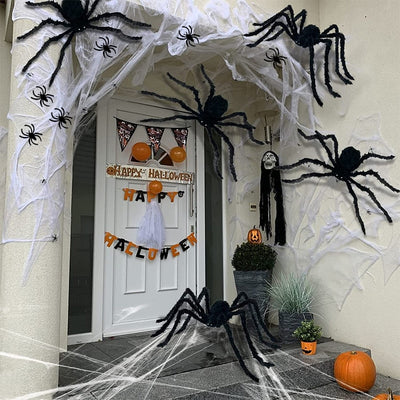 125 cm Halloween Riesen Plüsch Spinne