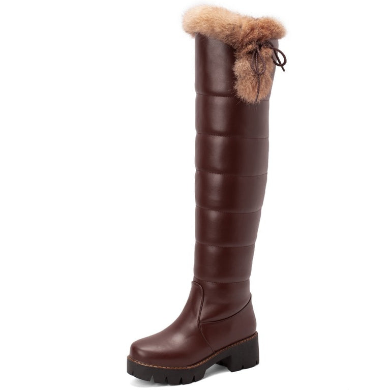 Damen Schneestiefel - Kniehoch