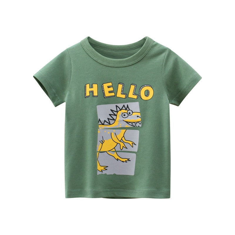 New ! Kinder T-Shirts, lässig mit verschiedenen Motiven