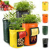 12 Gallonen DIY Kartoffelpflanzer Pflanzbehälter Tasche Gemüsegarten Jardineria verdicken Gartentopf Pflanzbeutel