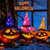 Halloween-Hexenhüte LED-Hexenhüte-Dekoration für Halloween-Kostüm