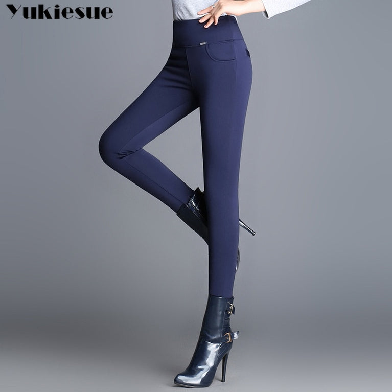 Samt Leggings für Damen