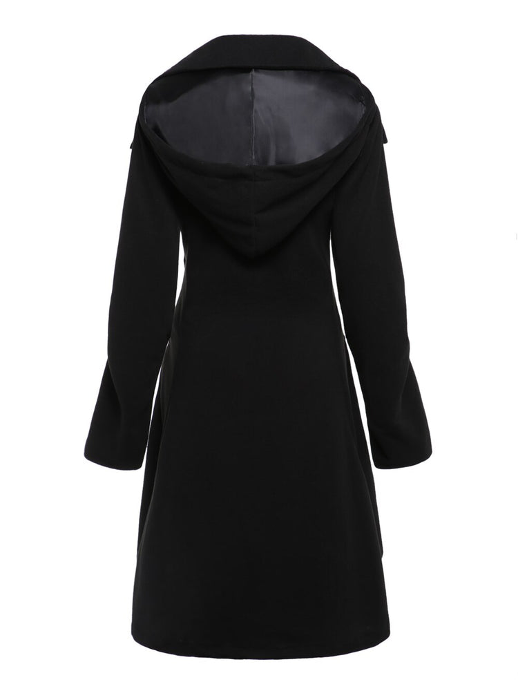 Gothic Trenchcoat Mantel für Damen