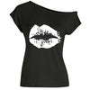 One ShoulderDamen T-Shirt