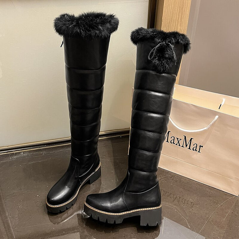 Damen Schneestiefel - Kniehoch