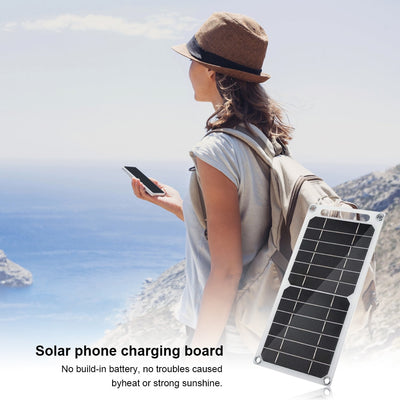 USB 5V High Power Solar Panel Power Bank