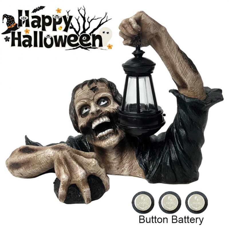 Horror Zombie Laterne Halloween Ornamente aus Harz