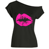 One ShoulderDamen T-Shirt