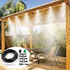 10M Outdoor Water Misting Kühlsystem Pflanzen Sprinkler Feuchtigkeitsspendende Staubentfernung Fogger Gartenbedarf Bewässerungswerkzeug