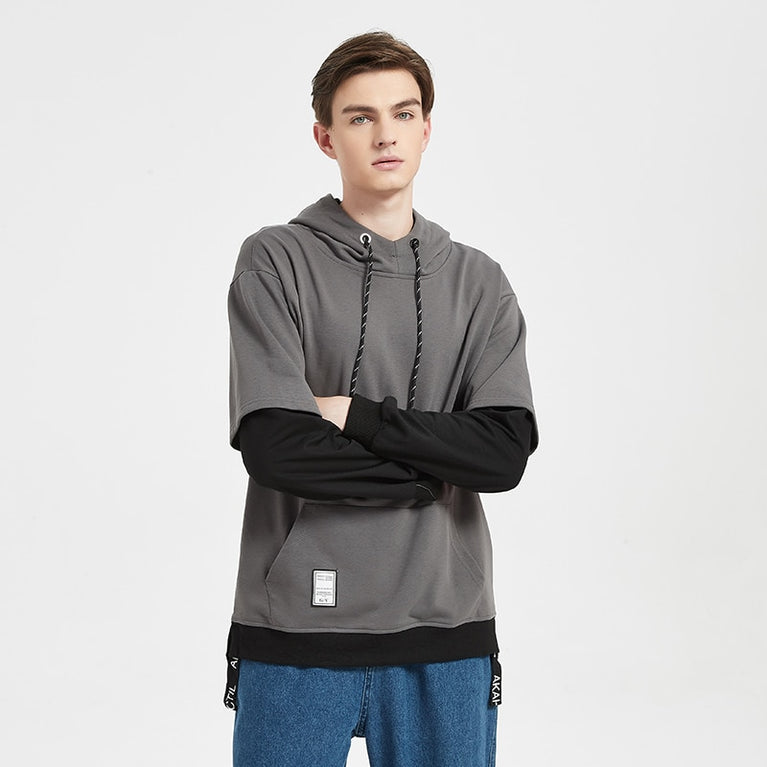 Wetailor Hip Hop Sweatshirt für Herren