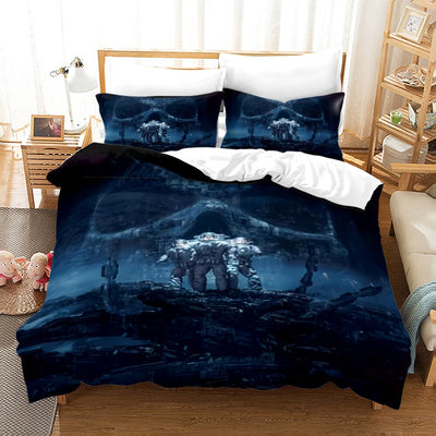 Totenkopf Bettbezug King/Queen Size