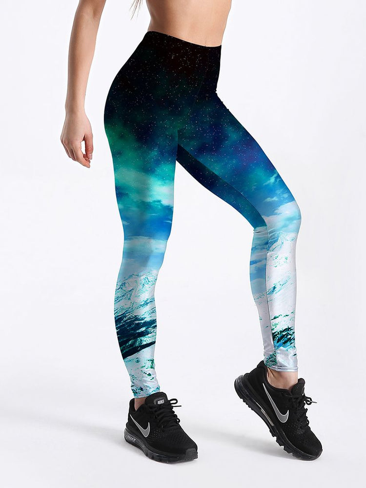 Cartoon Damen Leggings in verschiedenen Motiven