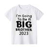 Big Sister/Bruder 2023 T-Shirt für Kinder