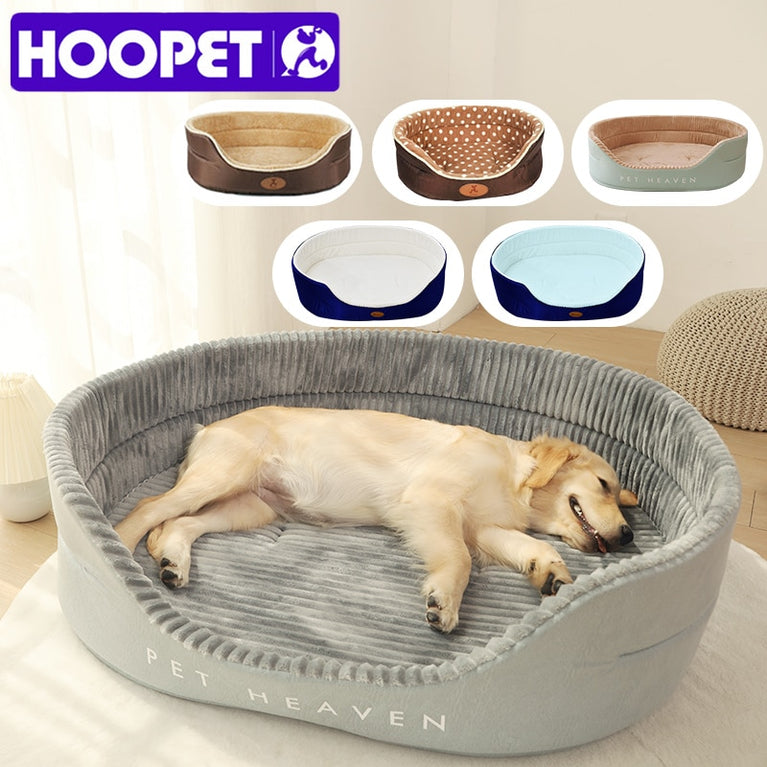 HOOPET Haustierbett Bett S-XL, kuschelig und flauschig