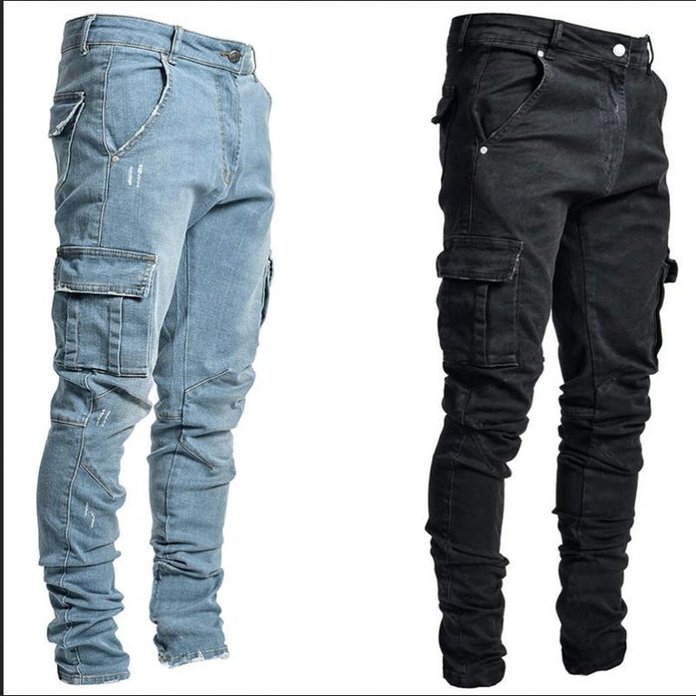 Casual Denim Röhrenjeans für Herren