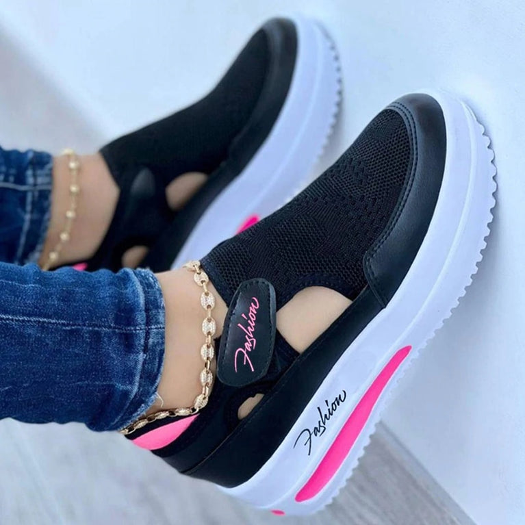 Bequeme Plateu Sneaker für Damen