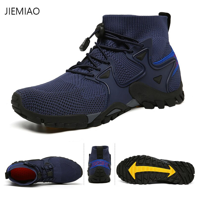 JIEMIAO Trekking Wanderschuhe für Männer und Frauen