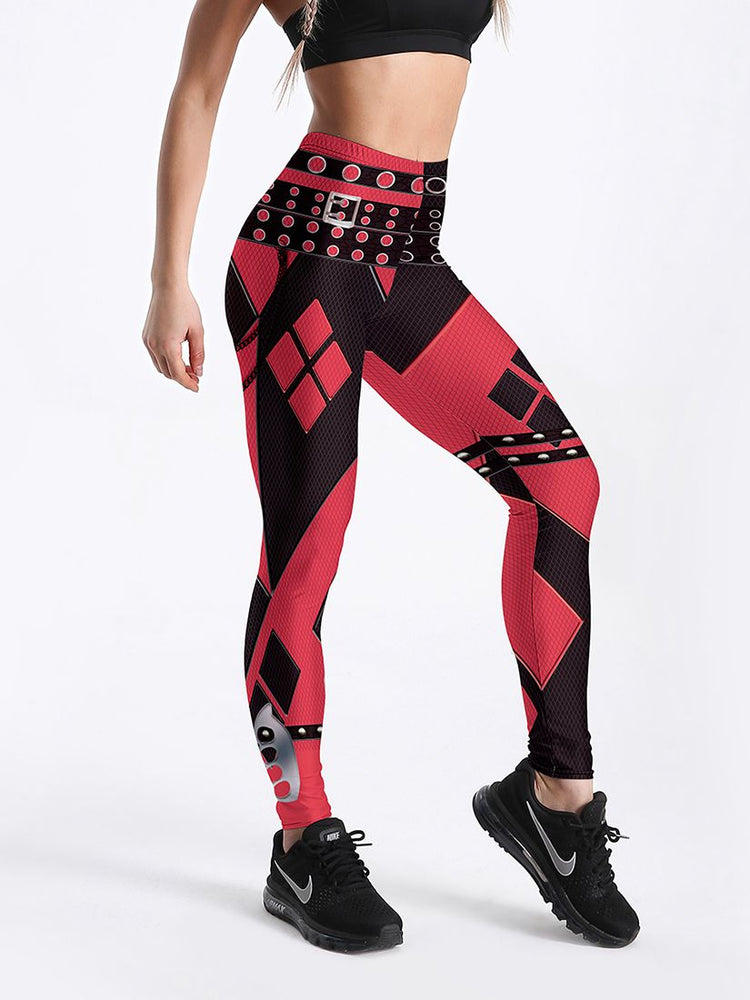 Cartoon Damen Leggings in verschiedenen Motiven