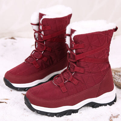 Rutschfeste Damen Winter Schneestiefel