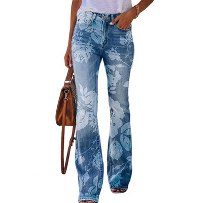 Damen Jeans mit tollen Druck