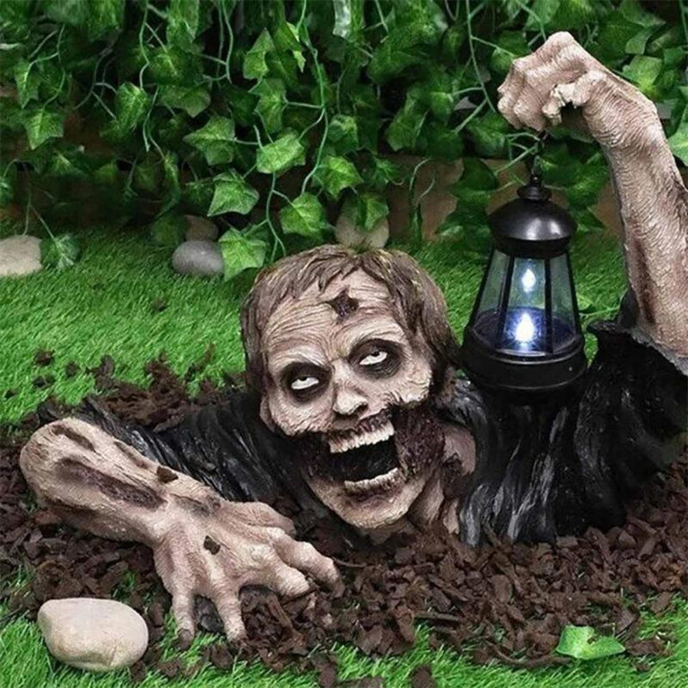 Horror Zombie Laterne Halloween Ornamente aus Harz