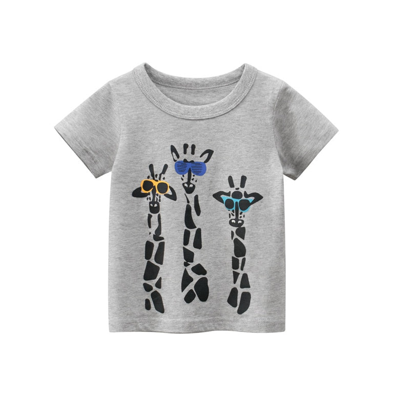 New ! Kinder T-Shirts, lässig mit verschiedenen Motiven