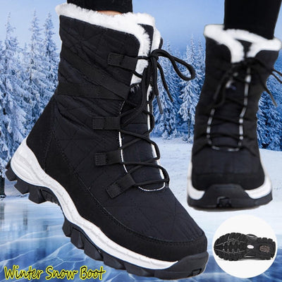 Rutschfeste Damen Winter Schneestiefel