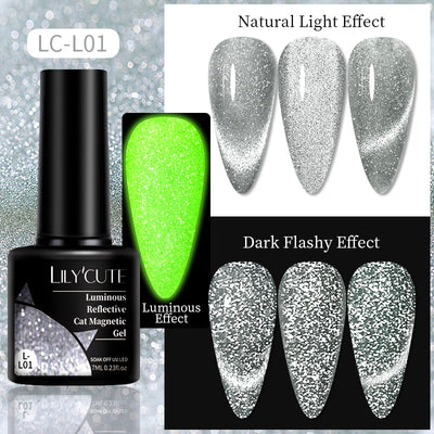 LILYCUTE 7ml 9D Cat Magnetic Gel Nagellack