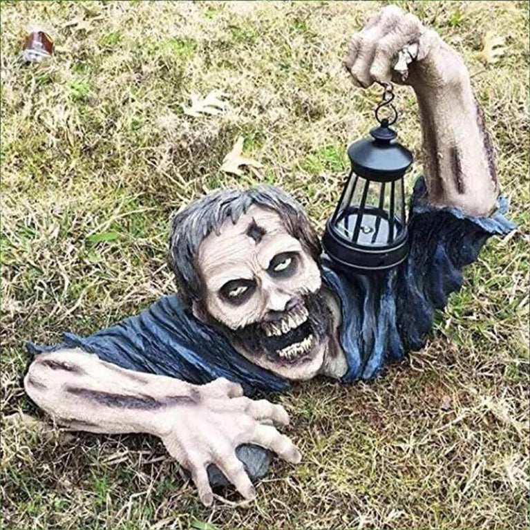 Horror Zombie Laterne Halloween Ornamente aus Harz