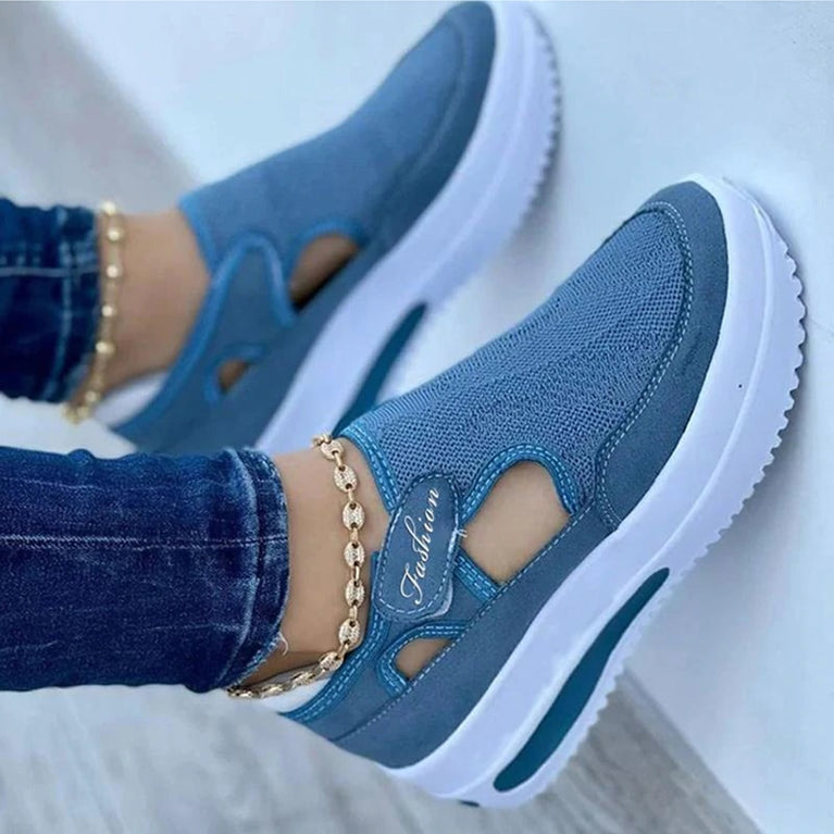 Bequeme Plateu Sneaker für Damen