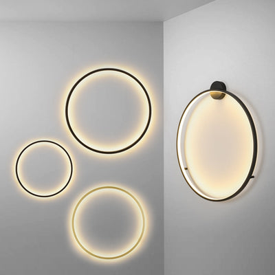 Moderne minimalistische LED-Wandleuchte