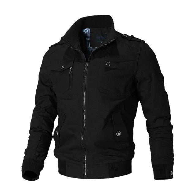 Schicke Herren Jacke mit mehreren Taschen