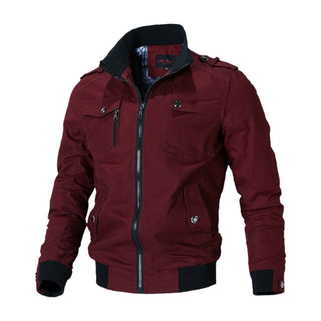 Schicke Herren Jacke mit mehreren Taschen