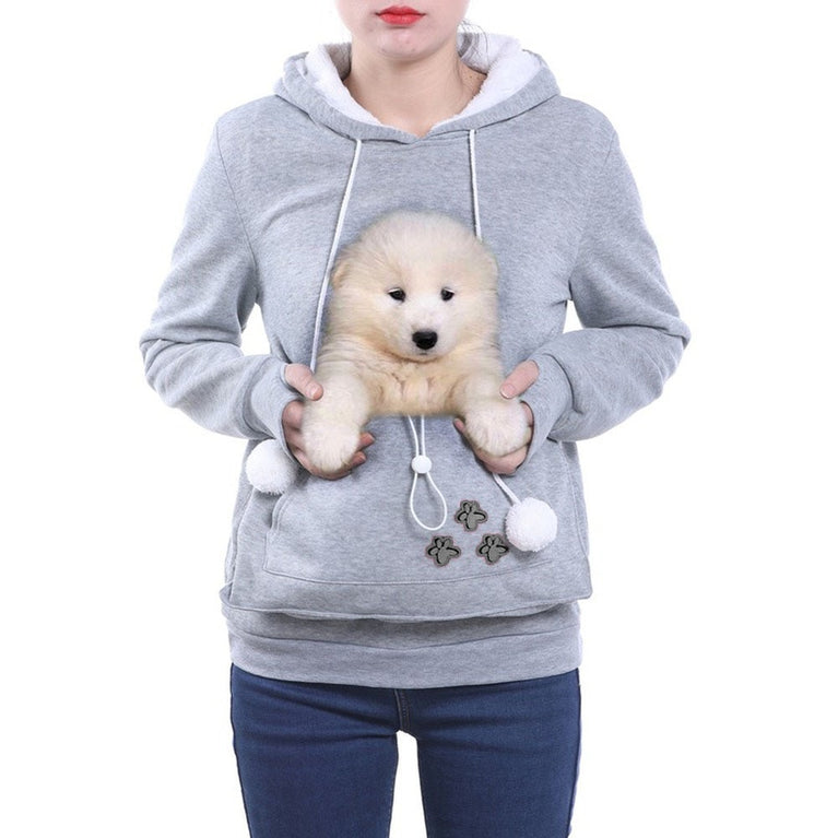 Mädchen Hoodie mit Bauchtasche